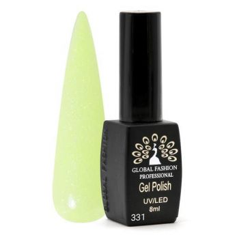 Oja semipermanenta Black Elite, Global Fashion, 8 ml, Verde 331