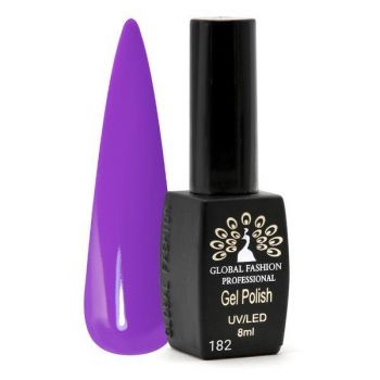 Oja semipermanenta Black Elite, Global Fashion 8 ml, Violet 182 la reducere