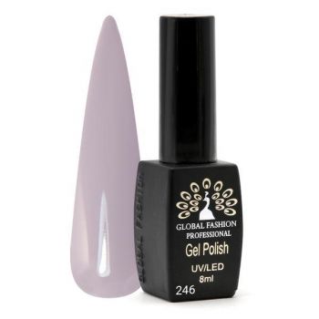 Oja semipermanenta Black Elite, Global Fashion, 8 ml, Violet 246