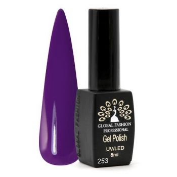 Oja semipermanenta Black Elite, Global Fashion, 8 ml, Violet 253 de firma originala