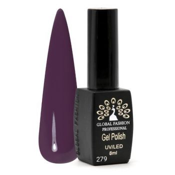 Oja semipermanenta Black Elite, Global Fashion, 8 ml, Violet 279 la reducere