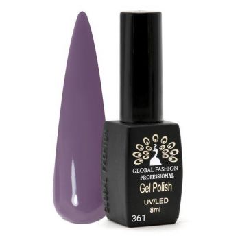 Oja semipermanenta Black Elite, Global Fashion, 8 ml, Violet 361 de firma originala