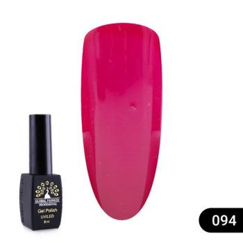 Oja semipermanenta, Global Fashion, London, 8 ml, Roz 94 la reducere