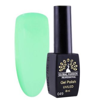 Oja semipermanenta, Global Fashion, London, 8 ml, Verde 49 de firma originala