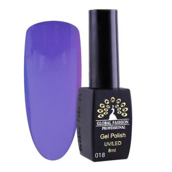 Oja semipermanenta, Global Fashion, London 8 ml, Violet 18