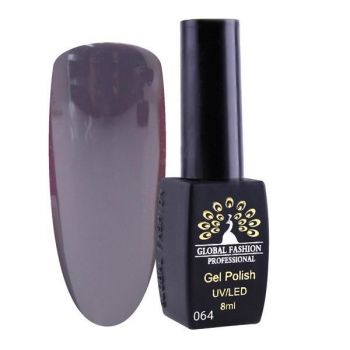 Oja semipermanenta, Global Fashion, London ,8 ml, Violet 64 la reducere