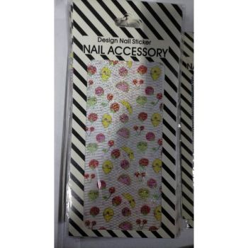 Sticker unghii, Global Fashion, Nail Accessory, Fruits, Multicolor