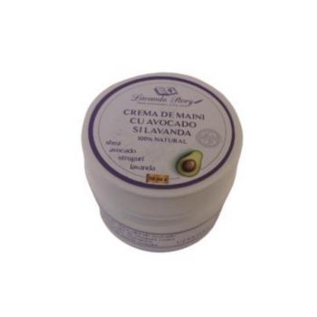 Crema de maini cu avocado si lavanda Lavanda Story 50 ml