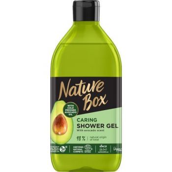 Gel de dus, Nature Box, Caring with Avocado Scent, 385 ml
