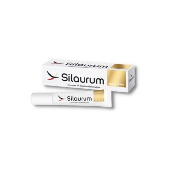 Gel siliconic Solinea Silaurum cu nanocoloid auriu, pentru cicatrici, 15 ml ieftina