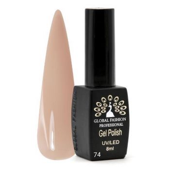 Oja semipermanenta, Global Fashion, BLACK ELITE, 8 ml, Nude 074 la reducere