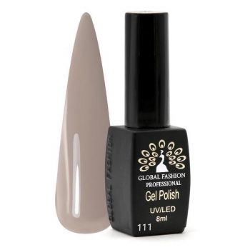 Oja semipermanenta, Global Fashion, Black Elite, 8 ml, Nude 111 la reducere