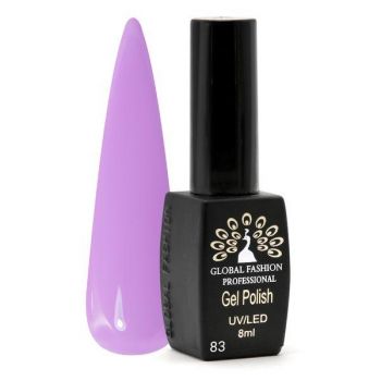 Oja semipermanenta, Global Fashion, Black Elite, 8 ml, Violet 083 de firma originala