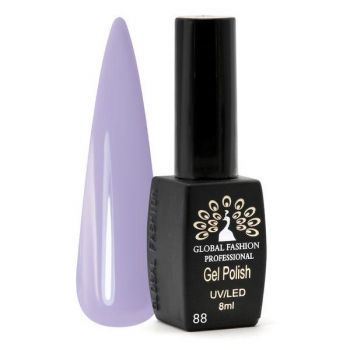 Oja semipermanenta, Global Fashion, Black Elite, 8 ml, Violet 088 la reducere