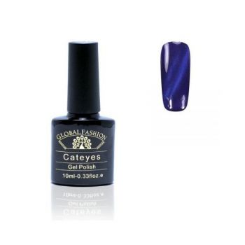 Oja semipermanenta, Global Fashion, Cat Eyes, 10 ml, Albastru 54 de firma originala