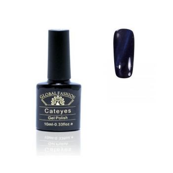 Oja semipermanenta, Global Fashion, Cat Eyes, 10 ml, Albastru 76 de firma originala