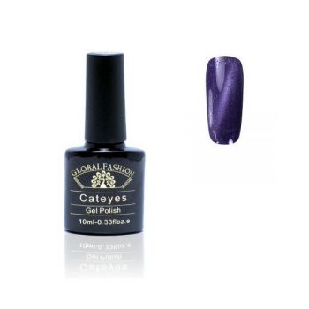 Oja semipermanenta, Global Fashion, Cat Eyes 10ml, Violet 23