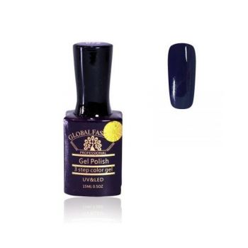 Oja semipermanenta, Global Fashion, Premium, 15 ml, Albastru 072 de firma originala