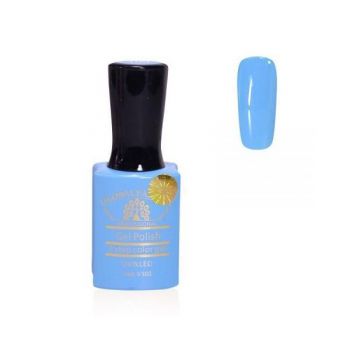 Oja semipermanenta, Global Fashion, Premium, 15 ml, Albastru 100