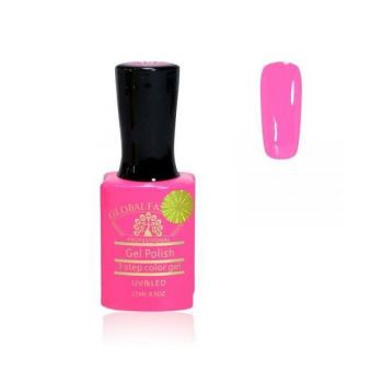 Oja semipermanenta, Global Fashion, Premium, 15 ml, Roz 157 ieftina