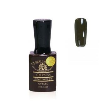 Oja semipermanenta, Global Fashion, Premium, 15 ml, Verde 109