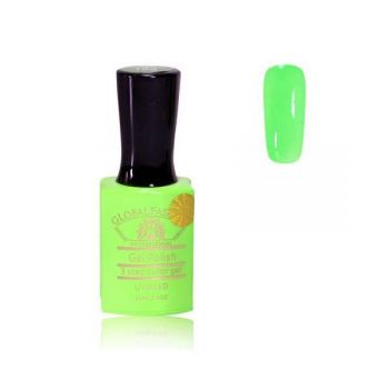 Oja semipermanenta, Global Fashion, Premium, 15 ml, Verde neon 152 ieftina