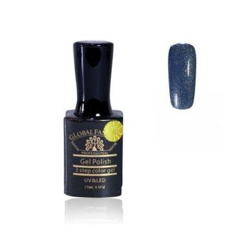 Oja semipermanenta, Global Fashion, Premium, 15ml, Albastru 045 de firma originala