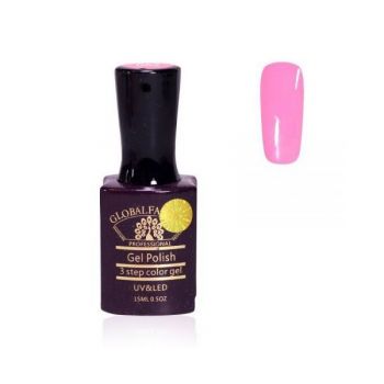 Oja semipermanenta, Global Fashion, Premium, 15ml, Roz 062