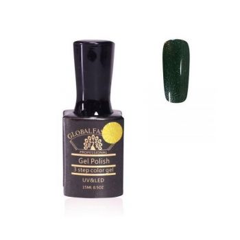 Oja semipermanenta, Global Fashion, Premium, 15ml, Verde 048 de firma originala