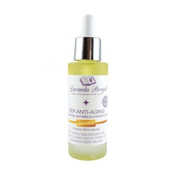 Ser Anti-aging cu lavanda, acmella si coenzima Q10, 30 ml