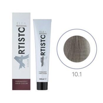 Vopsea permanenta pentru par Elea Professional Artisto Color, 10/1 Blond deschis gri, 100 ml ieftina