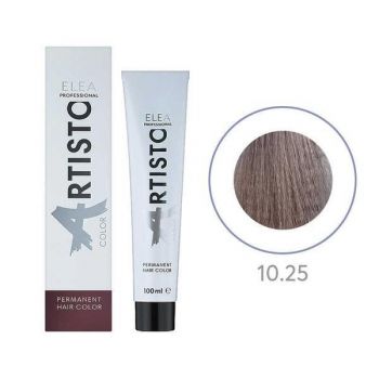 Vopsea permanenta pentru par Elea Professional Artisto Color, 10/25 Blond deschis violet mahon, 100 ml ieftina