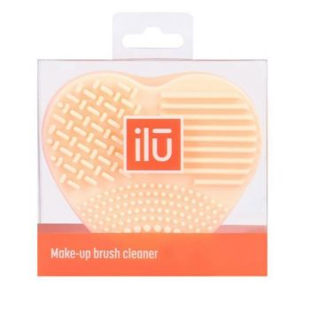 Accesoriu pentru curatarea pensulelor Ilu Makeup Brush Cleaner Orange, 1buc de firma original