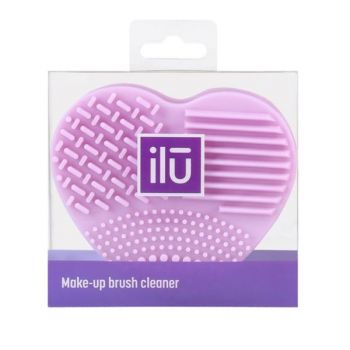 Accesoriu pentru curatarea pensulelor Ilu Makeup Brush Cleaner Purple, 1buc