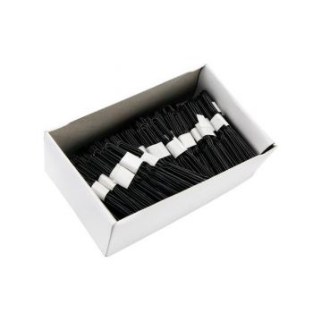 Agrafe de par, Global Fashion, 6 cm, 500gr, Negru ieftin