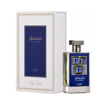 Apa de parfum pentru barbati Blue Sapphire by Lattafa 100ml