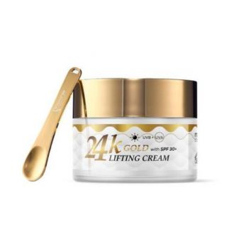 Crema 24k antirid, de zi, cu efect de lifting si SPF30, 50ml