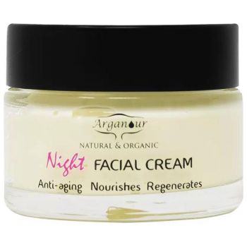 Crema de Noapte BIO Anti-Age - Arganour Facial Night Cream, 50ml de firma originala