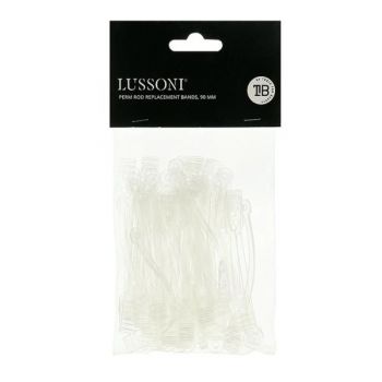 Elastice pentru bigudiuri permanente Lussoni Perm Rod Replacement Bands 90mm, 50 buc ieftin