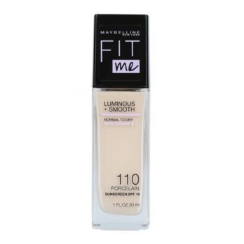 Fond de ten Maybelline - Fit Me Luminous & Smooth Porcelain 110, 30ml