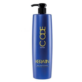 Masca de par Keratin Code cu Keratina si Colagen , 1000ml