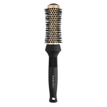 Perie de Par pentru Coafat - Kashoki Hair Brush Timeless Beauty Hourglass, 33 mm, 1 buc