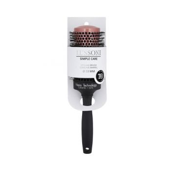 Perie de styling Lussoni Simple Care Syiling Brush Concave Barrel 53mm, 1 buc
