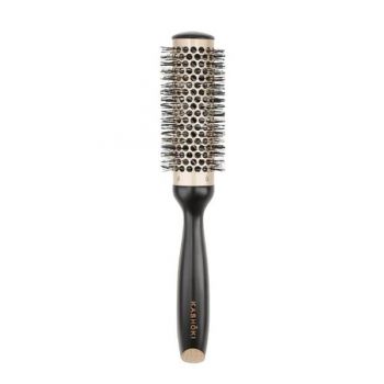 Perie de Par Rotunda pentru Coafat - Kashoki Hair Brush Essential Beauty, 35 mm, 1 buc