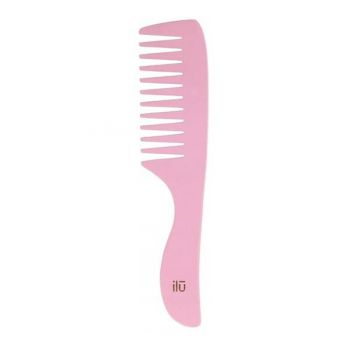 Pieptan din Bambus - Ilu Comb Bamboom Pink Flamingo de firma original