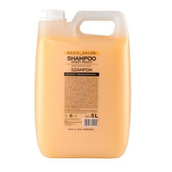 Sampon Basic Salon cu extract de Piersica pentru reglarea secretiei de sebum , 5000ml