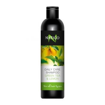 Sampon Natigo pentru toate tipurile de par cu extract de ceai verde si lamaie, 300ml ieftin