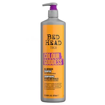 Sampon Nutritiv pentru Par Vopsit - TIGI Bed Head Colour Goddes Infused Shampoo, 970ml