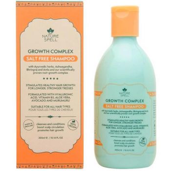 Sampon pentru Crestere & Reparare a Parului - Nature Spell Hair Growth Shampoo, 300ml