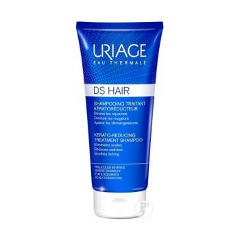 Sampon tratament kerato-reductor cu acid salicilic si apa termala Uriage DS Hair, 150 ml